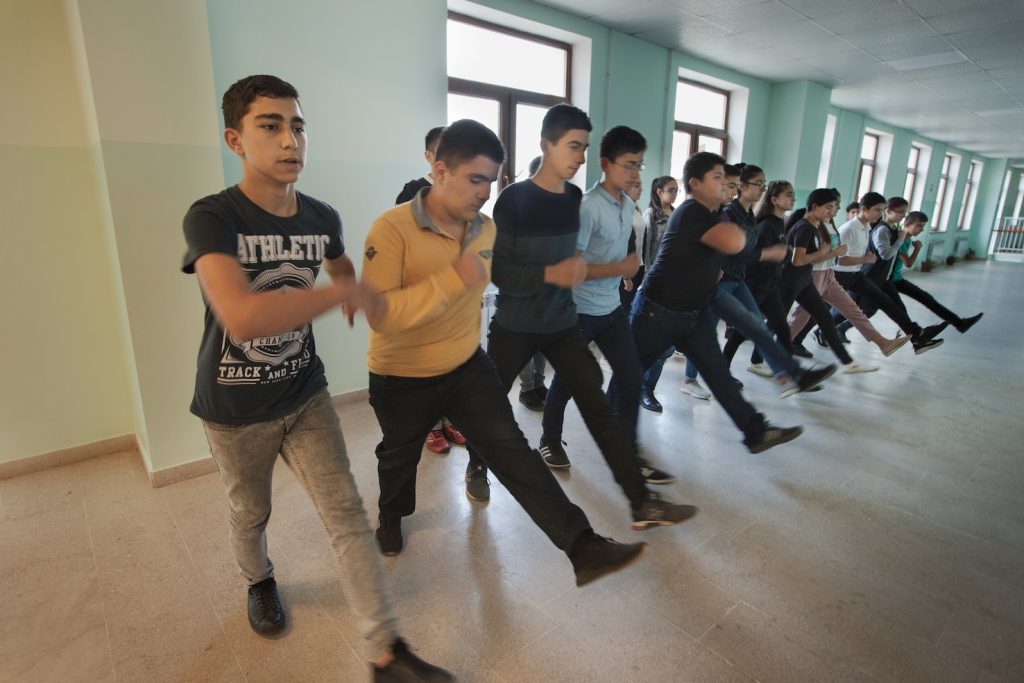 Scuola di educazione militare a Stepanakert (Didier Ruef)