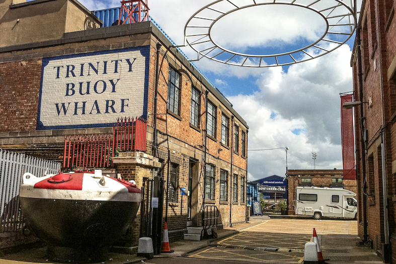Trinity Buoy Wharf, all'inizio degli anni 2000 trasformato in polo culturale e creativo