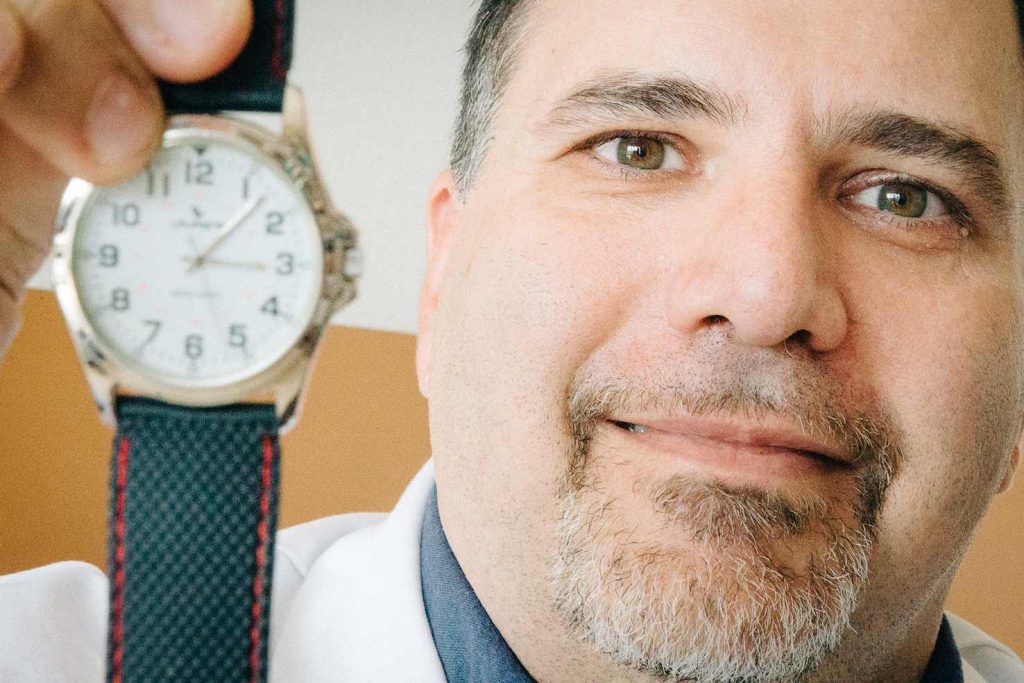 Il dottor Leonardo Sacco, neurologo capoclinica del Neurocentro dell’Orl (Vincenzo Cammarata)