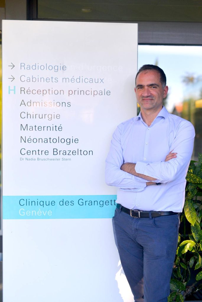 Il dottor Alessandro Diana, pediatra vaccinologo, responsabile medico alla Clinique Les Grangettes (Jorge Stamatio)