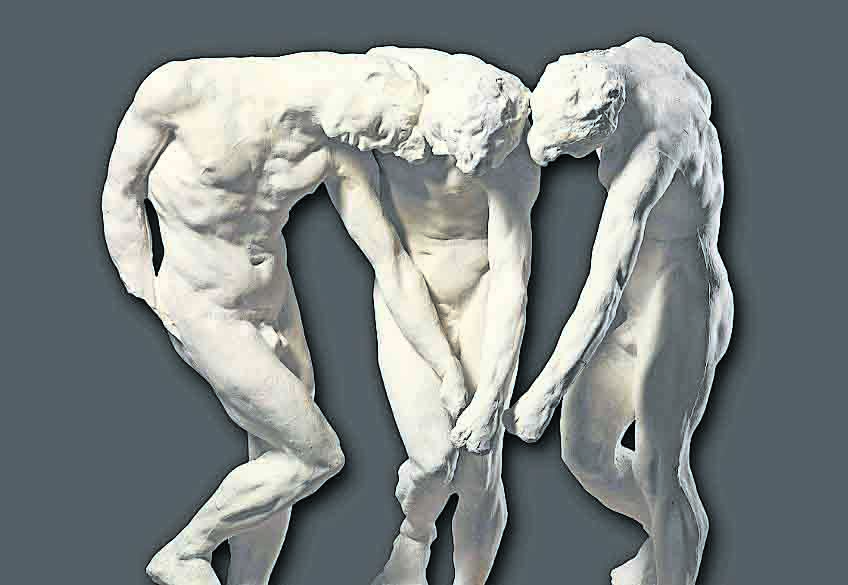 «Trois ombres» di Rodin (Musée des beaux-art de Quimper/Bernard Galéron)