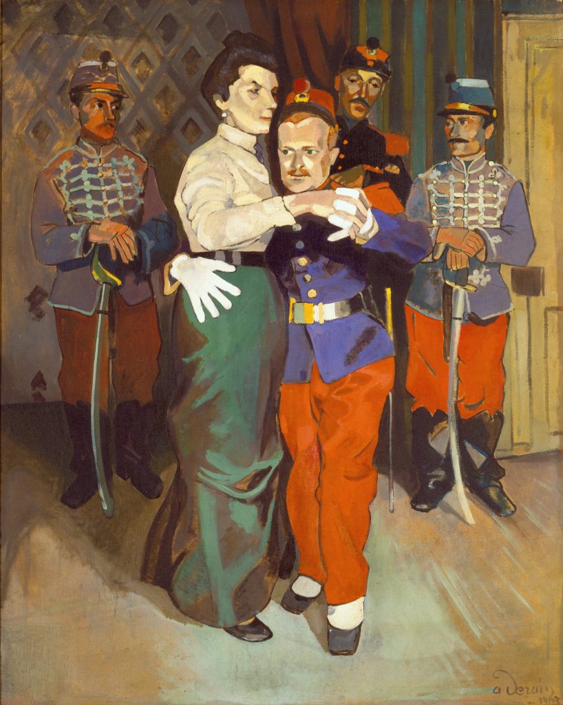 André Derain, Le Bal à Suresnes, 1903 Olio su tela, 180 x 145,1 cm (Saint Louis Art Museum. Museum purchase © Adagp, Paris 2017)