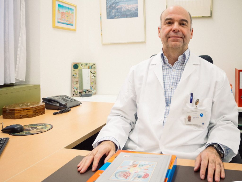 L’urologo Fernando Jermini, primario di urologia all’Ospedale Regionale di Lugano (Vincenzo Cammarata)