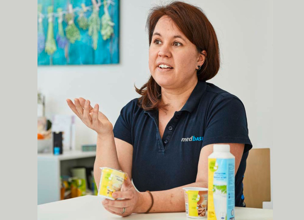 Claudia Vogt è nutrizionista nel centro per la salute Medbase di Winterthur (Lucian Hunziker)