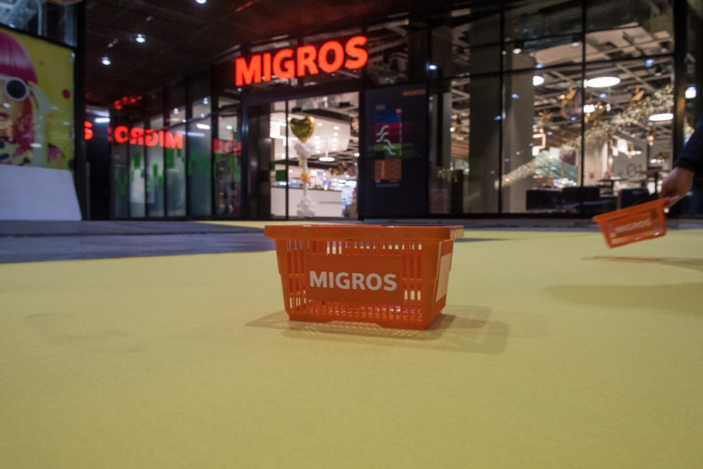 Ben 2500 cestini sono stati collocati in centro città (Ti-Press)