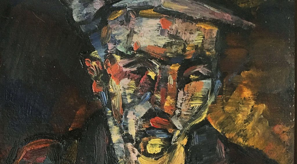 Jean Corty, <i>Ritratto maschile</i>, olio su tavola (Pinacoteca Zuest)