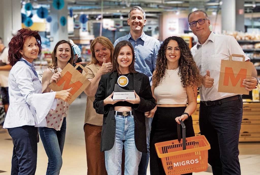 Il team GSA: R. Croce (Responsabile dipartimento HR), F. Spaini, P. Girolmetti, A. Saccone, S. Vassalli, J. Hobil, C. Paganetti. (foto Fabio Gaspari)