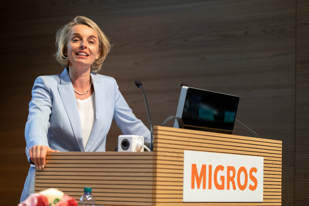La neo-presidente Migros (S. Novacki)