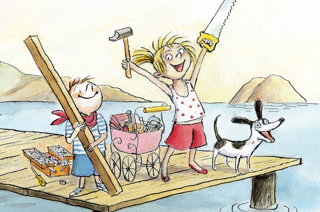 Eugenia e suo fratello Nicola, creati dall’illustratrice Anne Wilsdorf, sono i protagonisti del libro voluto dalla rete «Donne e SIA»