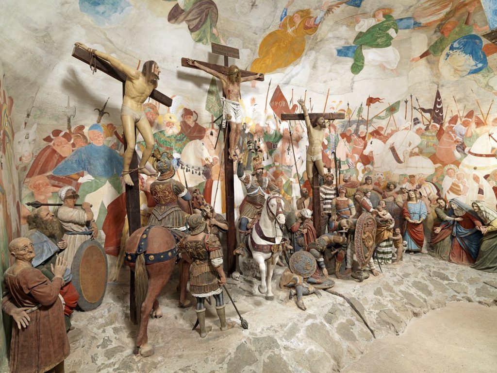 Gaudenzio Ferrari, Crocifissione, Sacro Monte, Varallo