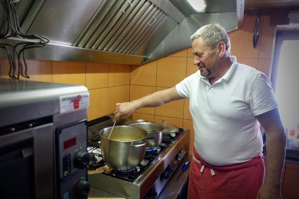 Christian "Zio" Zaninelli, il gestore