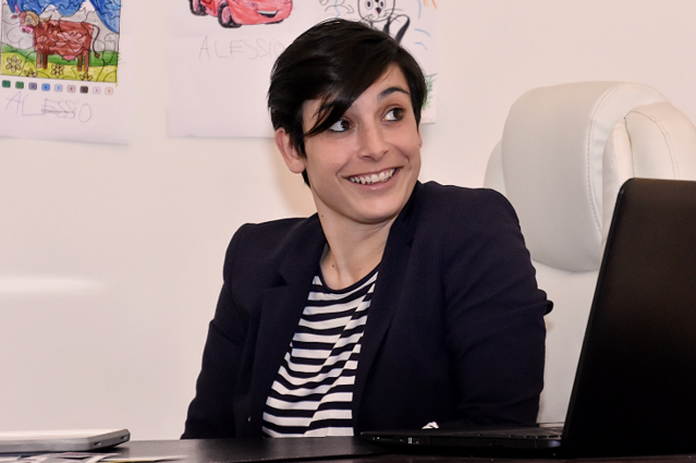 La dottoressa Federica Floris