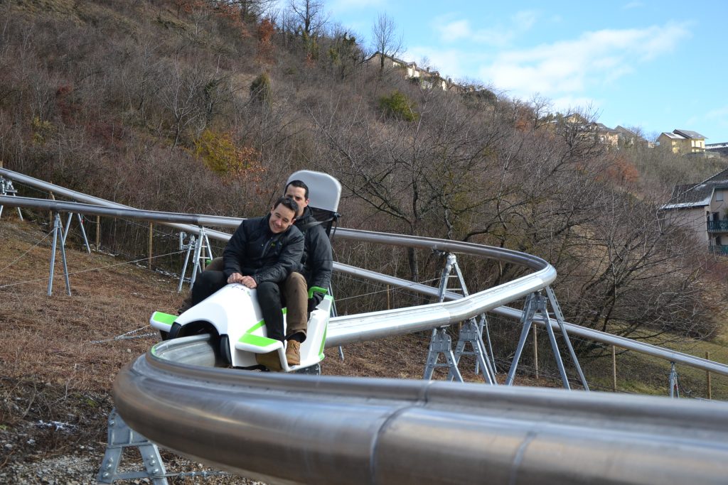 La nuova slittovia di Bosco Gurin