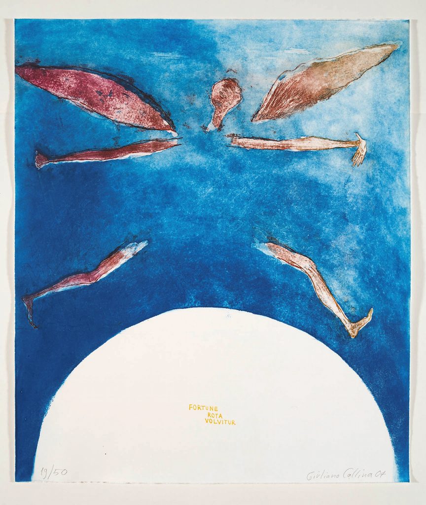 Acquaforte e acquatinta incisa su lastra di rame. (Collezione d’arte m.a.x. museo, Chiasso, Foto Carlo Pedroli)