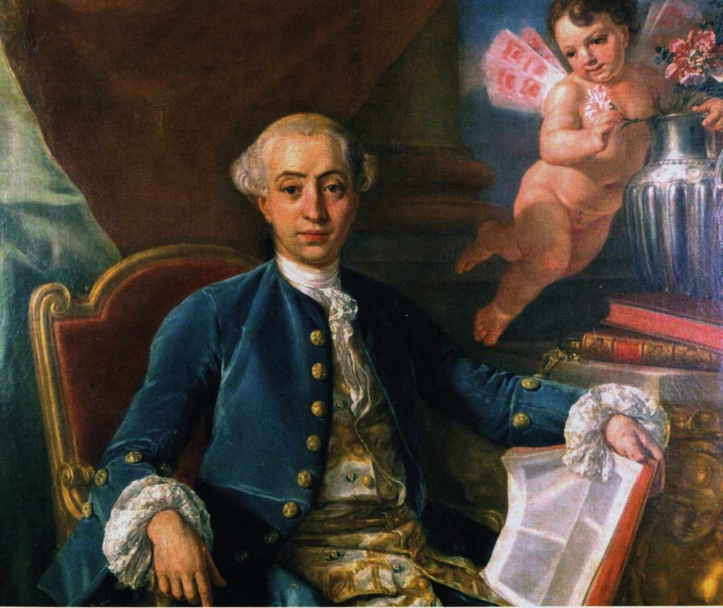 Ritratto di Giacomo Casanova (Dipinto di Raphael Mengs)