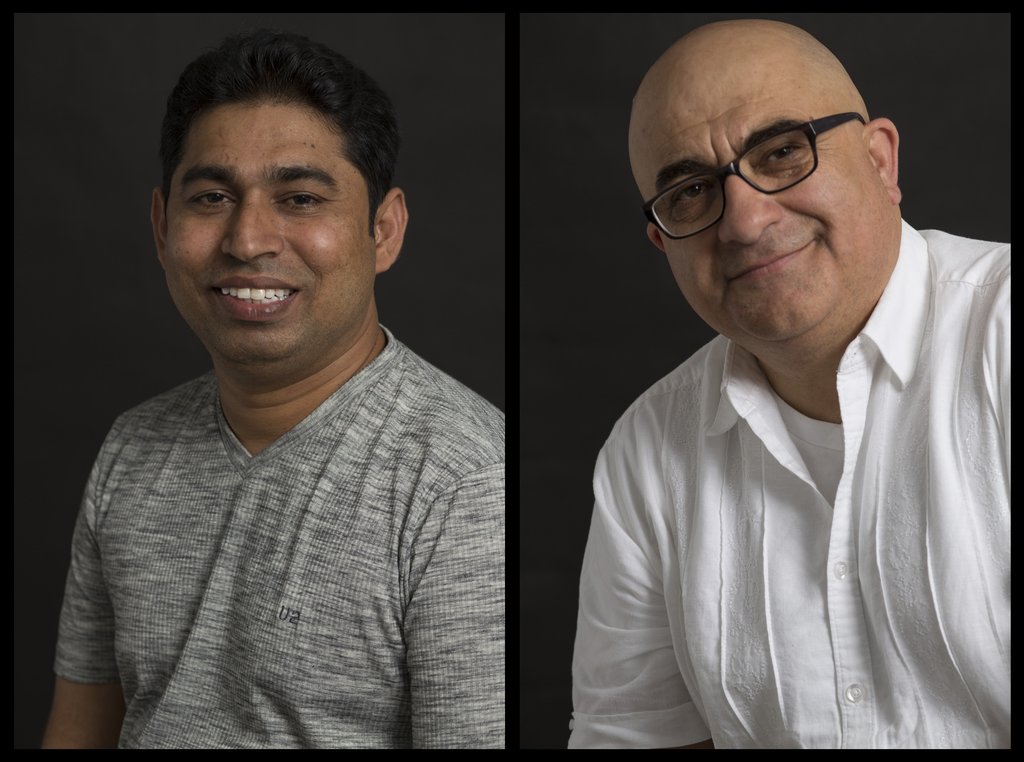 Sanjeewa Pushpakumara Produttore&Regista Sri Lanka - David Wahab Produttore Afghanistan