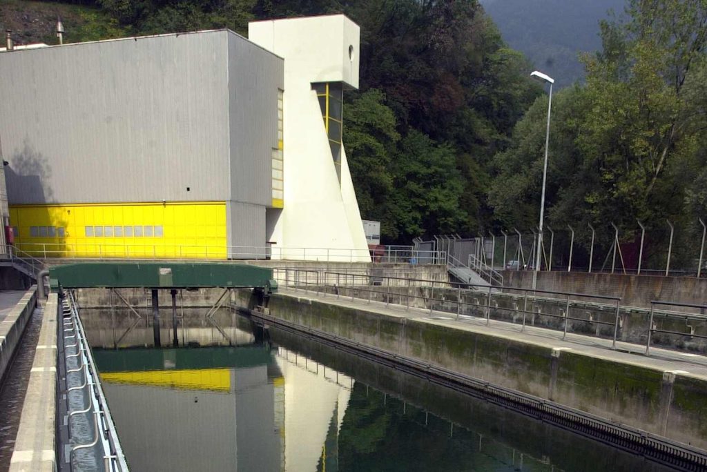 Una veduta dell’impianto di depurazione del Consorzio di Chiasso e Dintorni, a Vacallo (Ti-Press)
