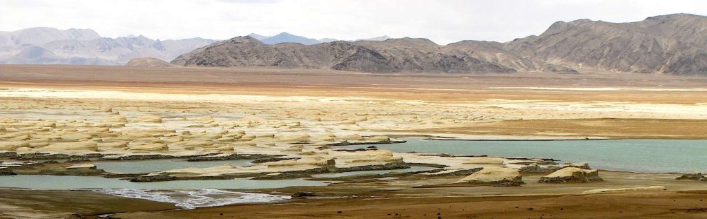 Aksai Chin, i laghi di soda