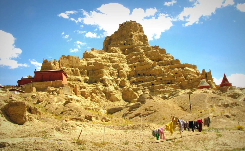 La fortezza di Tsaparang, cuore del Regno di Guge