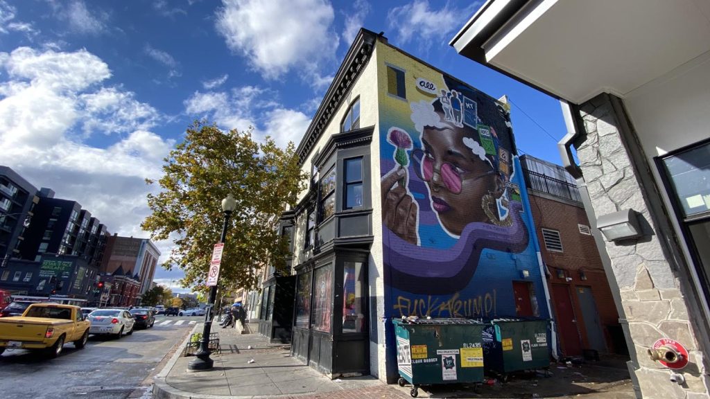 Murale nello U Corridor