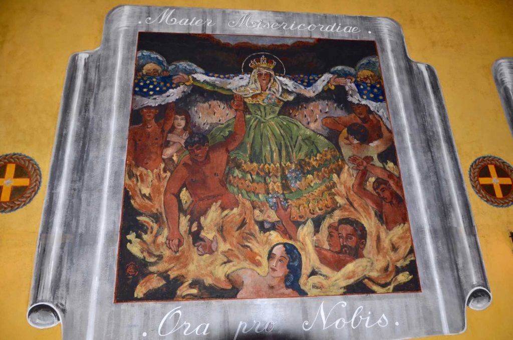 Alexandre Cingria la Vergine e le anime del Purgatorio