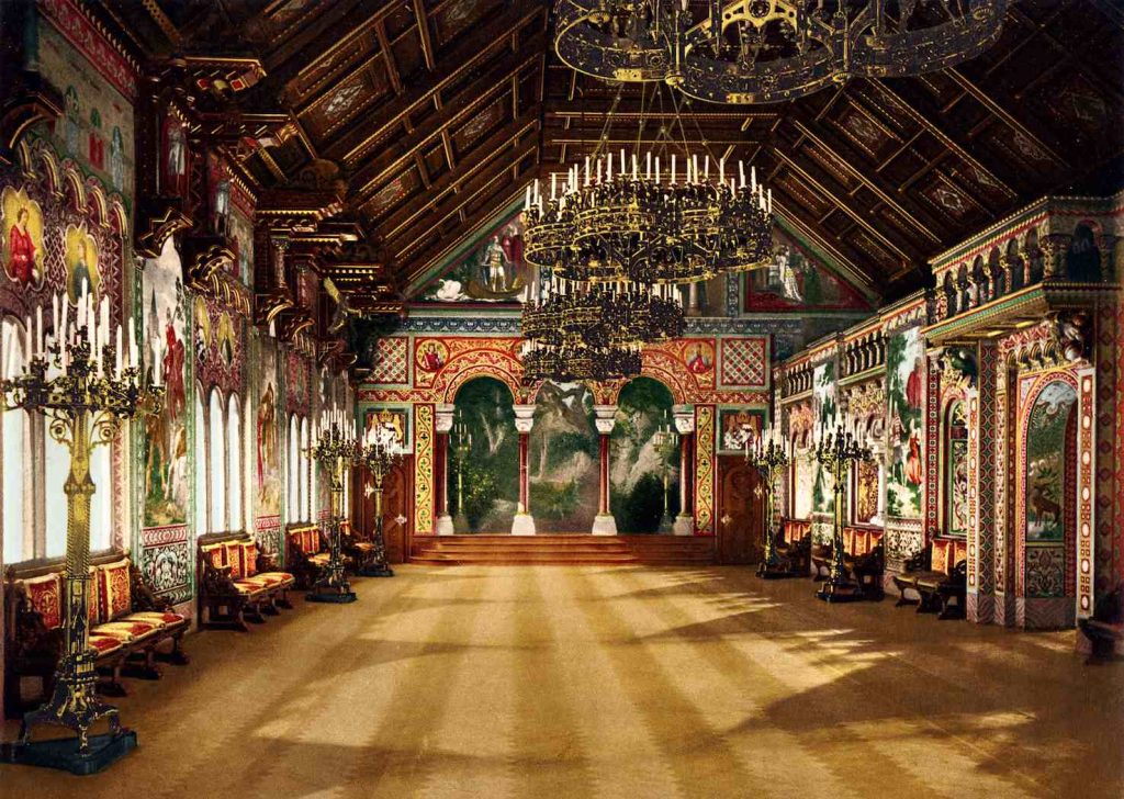 Sala dei cantanti del Castello di Neuschwanstein