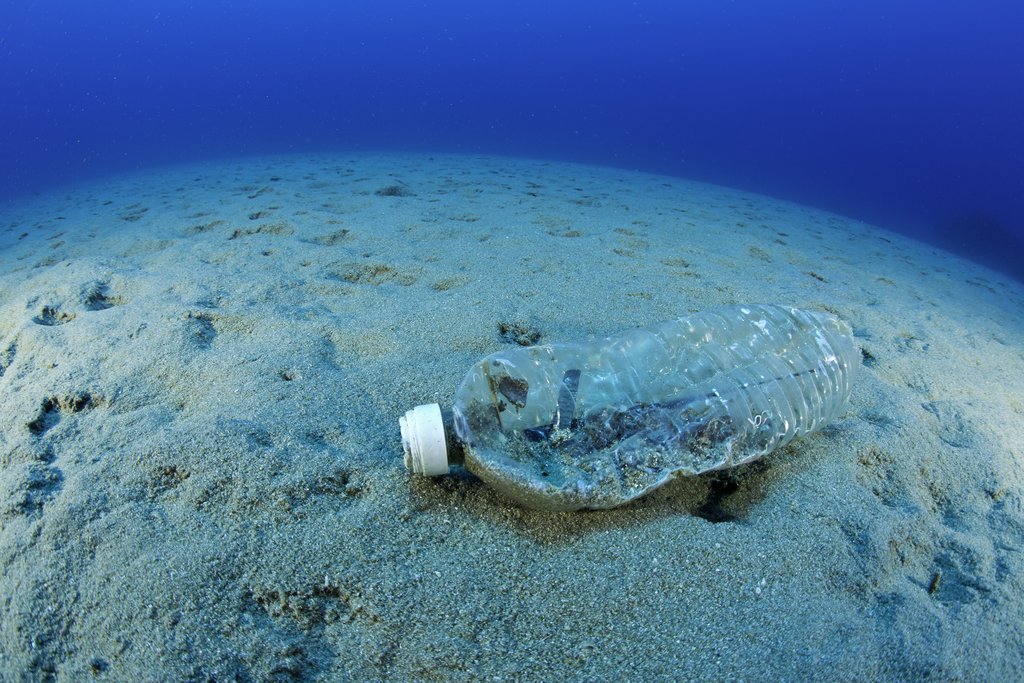 Molti rifiuti plastici si depositano sui fondali marini (Franco Banfi)