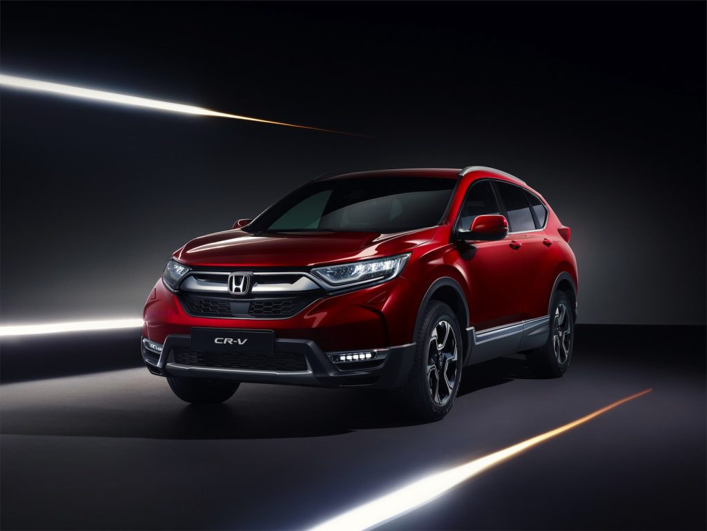 La nuovissima CR-V della Honda al Motor Show di Ginevra.