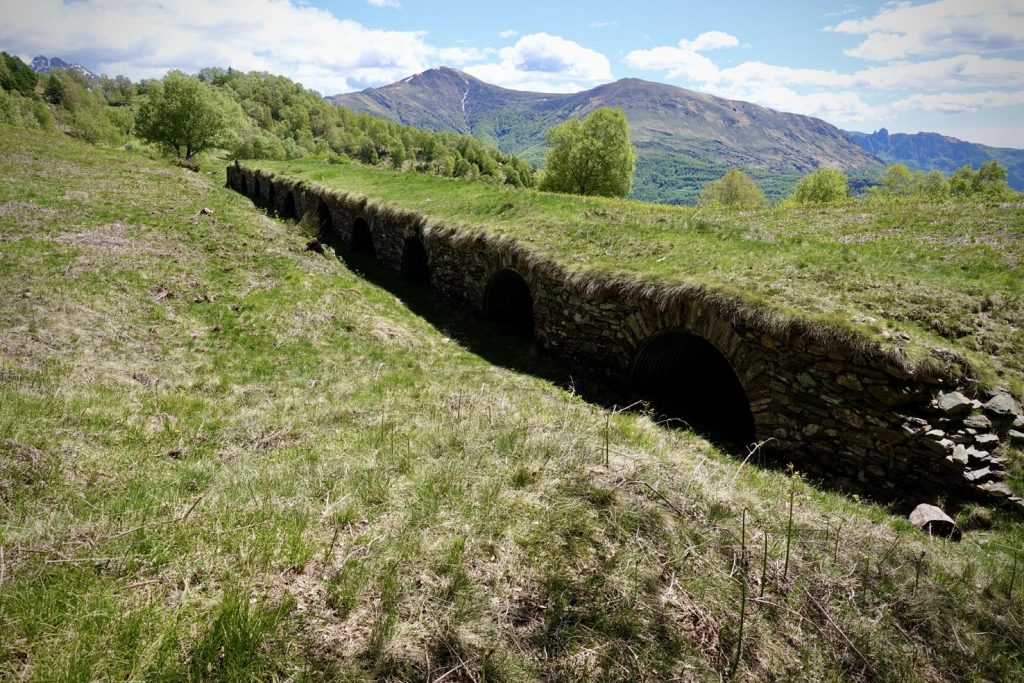 La trincea di Sopra Canaa