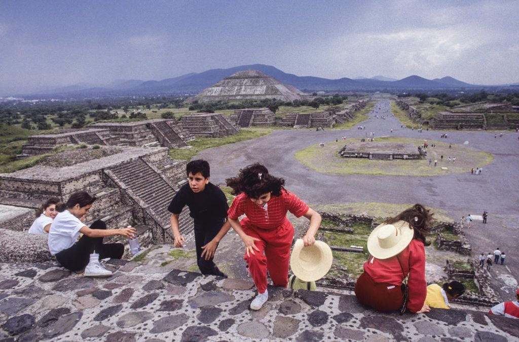 Le piramidi dell’antica città di Teotihuacàn (situata a nord di Città del Messico)