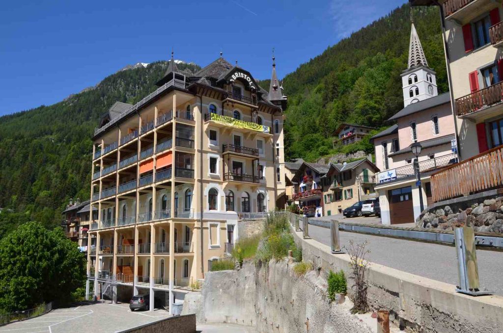 Finhaut, il vecchio Hotel Bristol