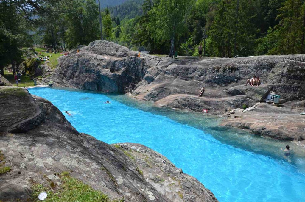 La piscina naturale di Marécottes