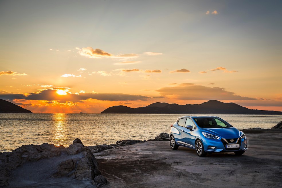 La nuova Nissan Micra Power Blue