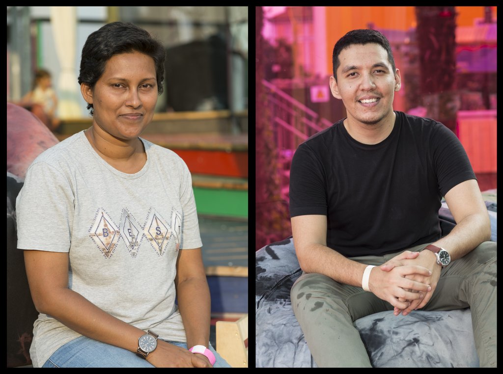 Lanka Bandaranayake Regista Sri Lanka - Hamza Bangash Regista Pakistan