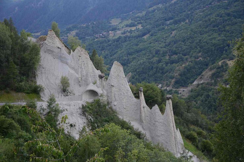 Le piramidi d'Euseigne nella Val d'Hérens