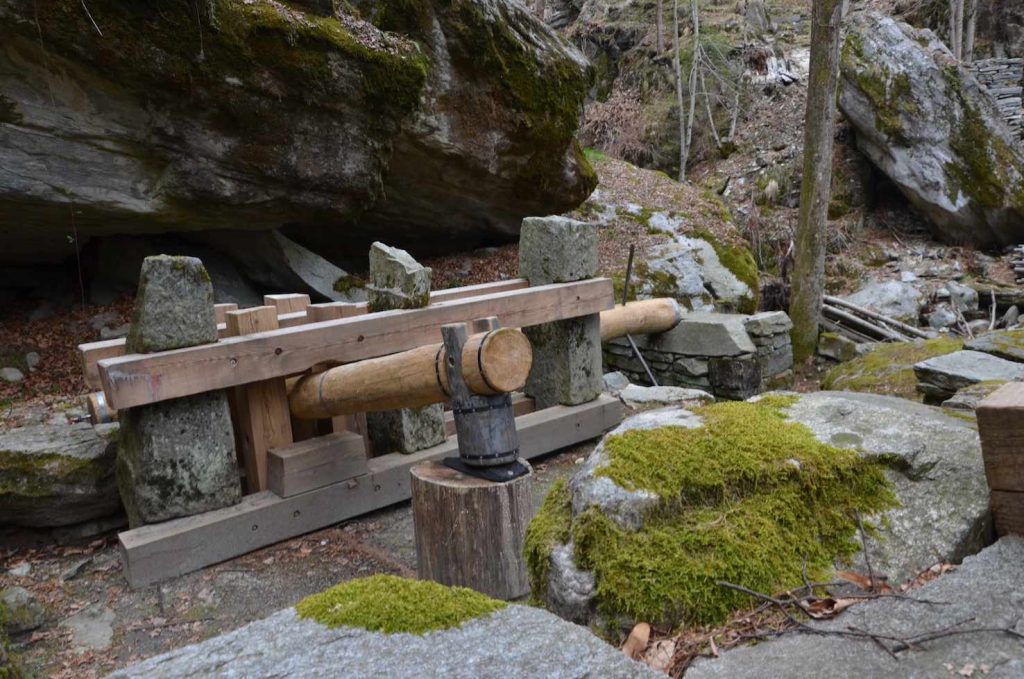 Vecchio maglio ricostruito