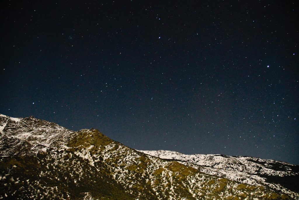 Il cielo stellato di Trevélez