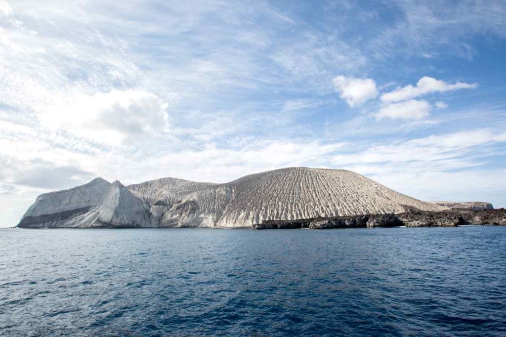 L'isola vulcanica di San Benedicto, nella Riserva della Biosfera dell'Arcipelago Revillagigedo (Oceano Pacifico, Messico)