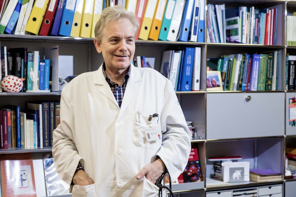 Il professor Enos Bernasconi, infettivologo EOC (Stefano Spinelli)