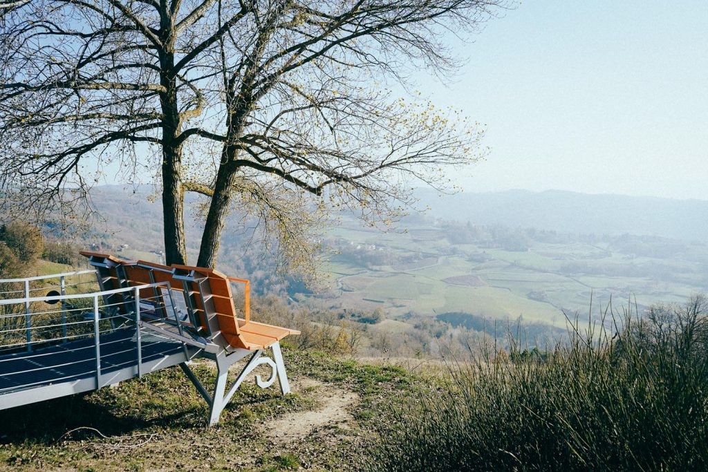 La panchina per tutti N°44 di Paroldo, Cuneo (loc. Pedaggera) (© Fosphoro)