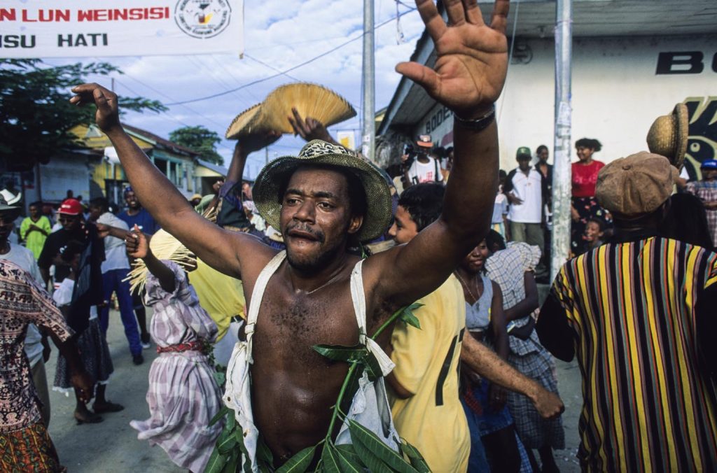 Festeggiamenti per il Dìa Nacional del Pueblo Garìfuna a Livingston.