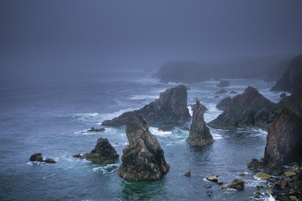 Lewis Island: le maestose rocce di Mangersta Cliffs esposte all’Atlantico.