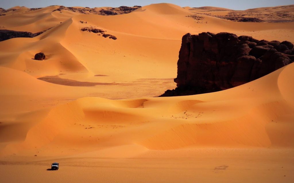 Tadrart, le dune rosse di Tin Merzouga