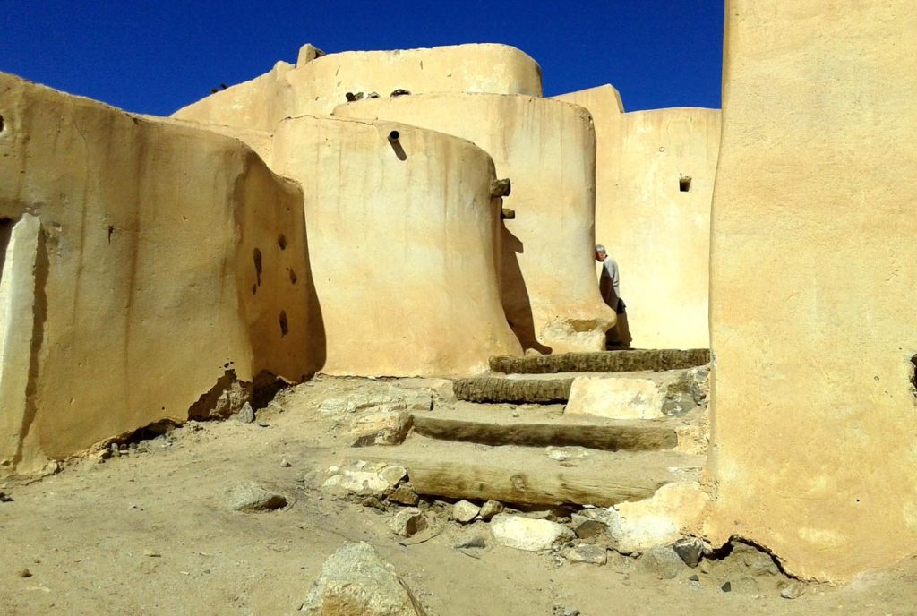 La città vecchia di Djanet, ormai disabitata