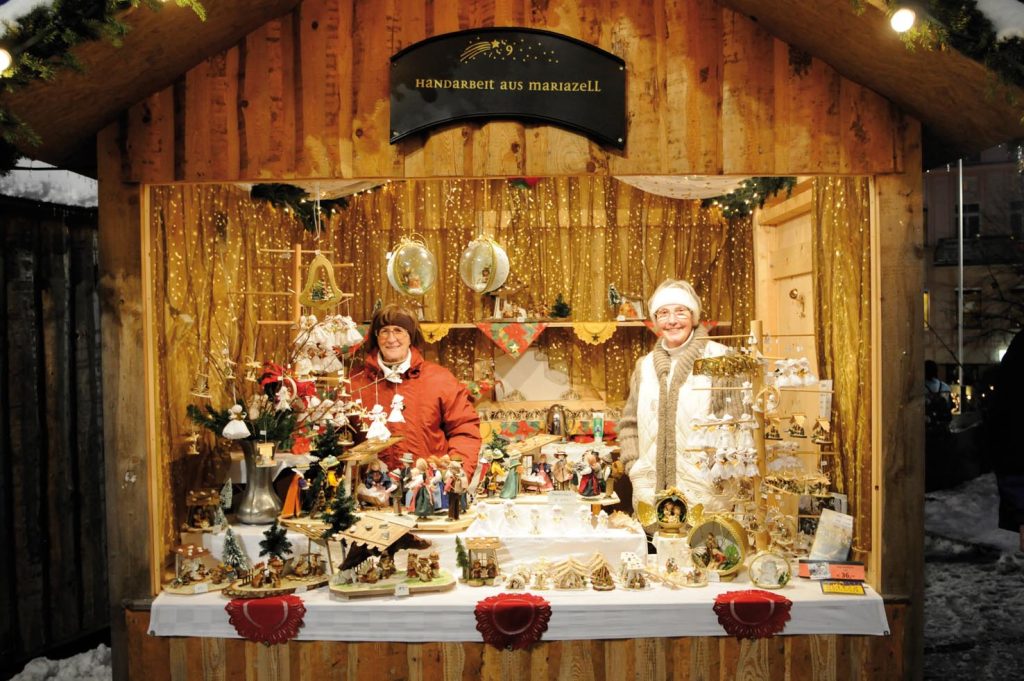 Bancarelle del mercatino di Natale di Mariazell (FotoKuss)