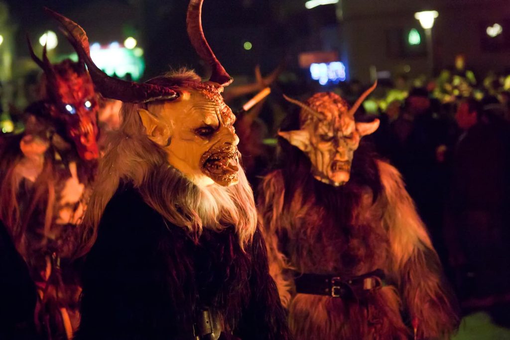 Krampuslauf a Mariazell (Tourismusverband Mariazeller Land – www.mariazellerland-blog.at)