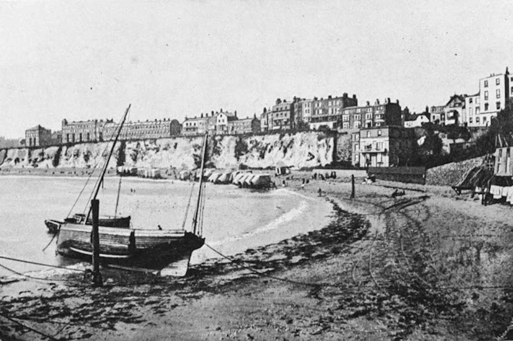 Vista antica della Viking Bay nel 1904