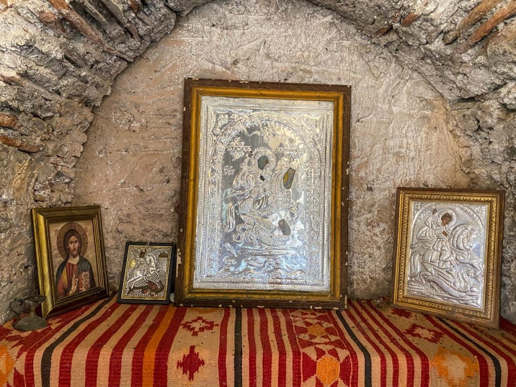 Interno della chiesa di Agios Georgios