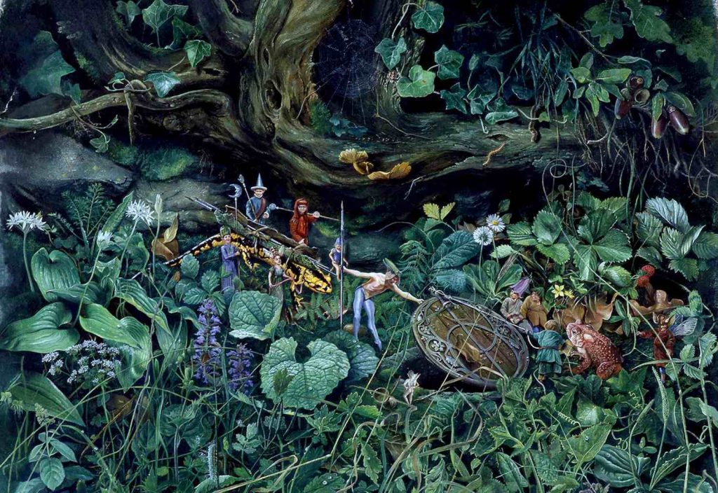 L'occultamento dei pennelli fatati