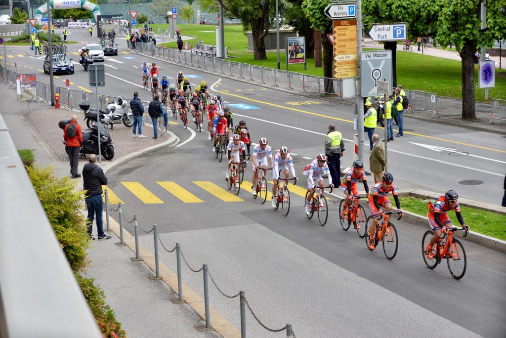 Scatto-ricordo di una vecchia edizione del GP Città di Lugano (Velo Club Lugano)